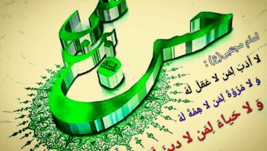 تصویر از روایتی از امام حسن مجتبی علیه السّلام